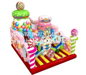 T2-3286 Candy jumping castle
