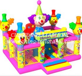 T2-3325 Clown bouncy castle