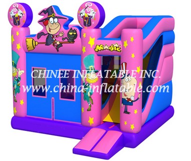 T2-3335 inflatable bouncer with slide