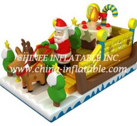 T2-3336 Christmas inflatable bouncer for kids