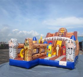 T6-459 High Quality Popular Egypt Jumping Castle with Slides