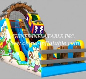 T8-1507 Giant inflatable slide