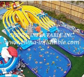 Pool2-574 Giant Inflatable Water Pool Park