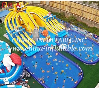 Pool2-574 Giant Inflatable Water Pool Park