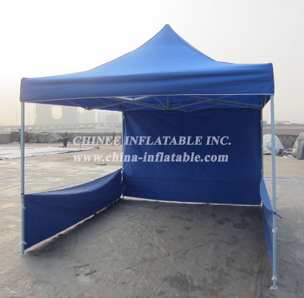 F1-25 Commercial Folding Blue Canopy Tent