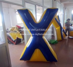 T11-2111 Inflatable X Bunkers For Speedball Games