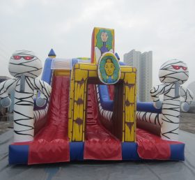 T8-1552 Egypt Jumping Castle wirh Slide Inflatable Dry Slide for Kid