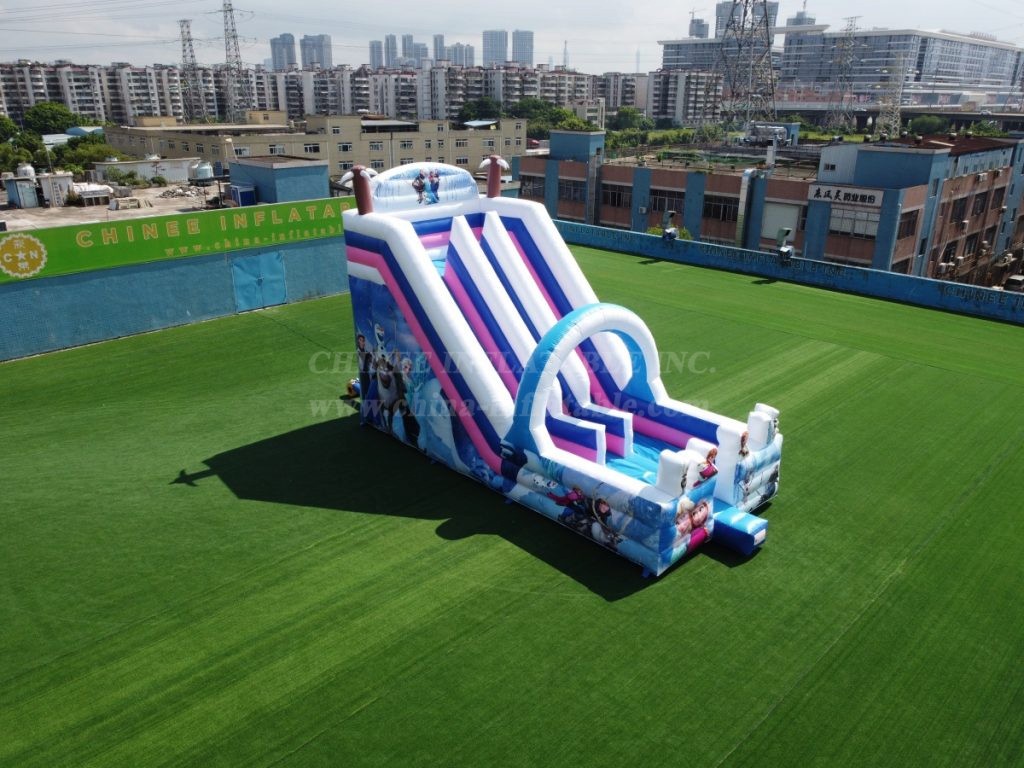 T8-1545 Disney Frozen Inflatable Slide