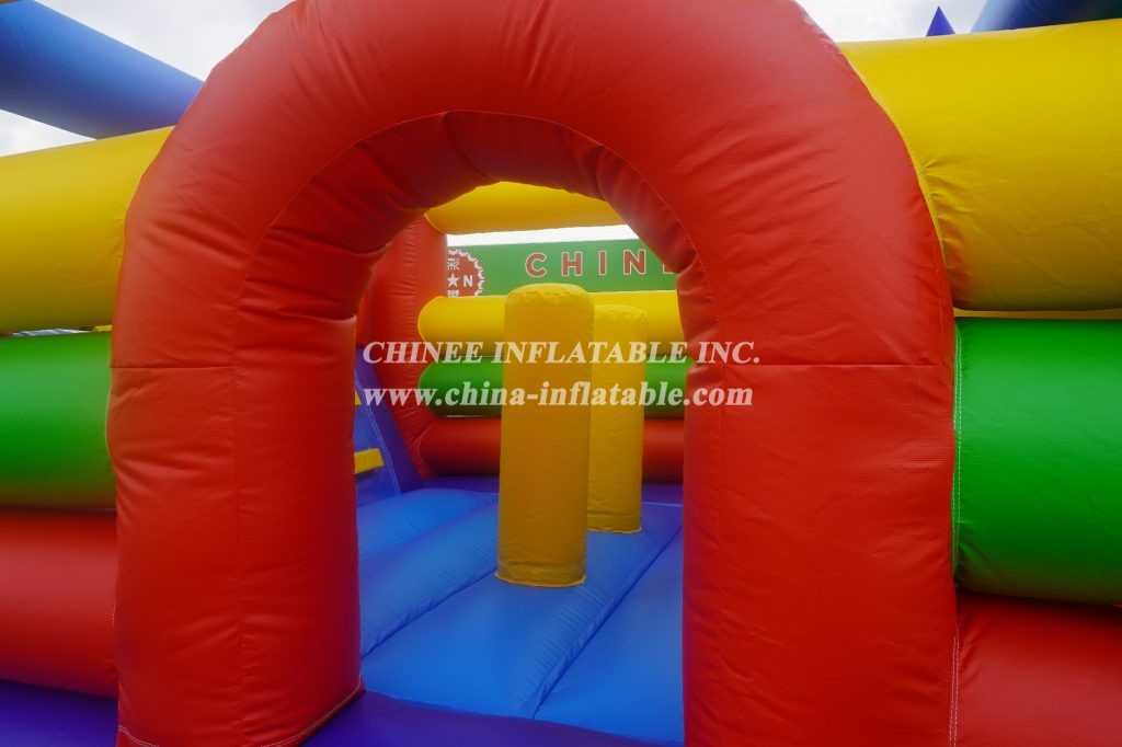 T5-687  Mickey Mouse bouncy castle with slide