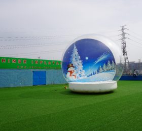 T2-3408 bubble snowball christmas bouncer