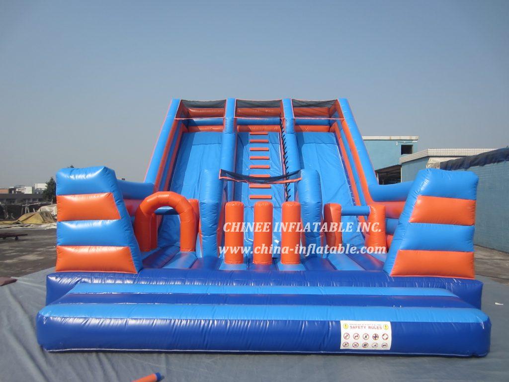 T8-1543 Inflatable Slide Commercial Grade Obstacle Inflatable Dry Slide