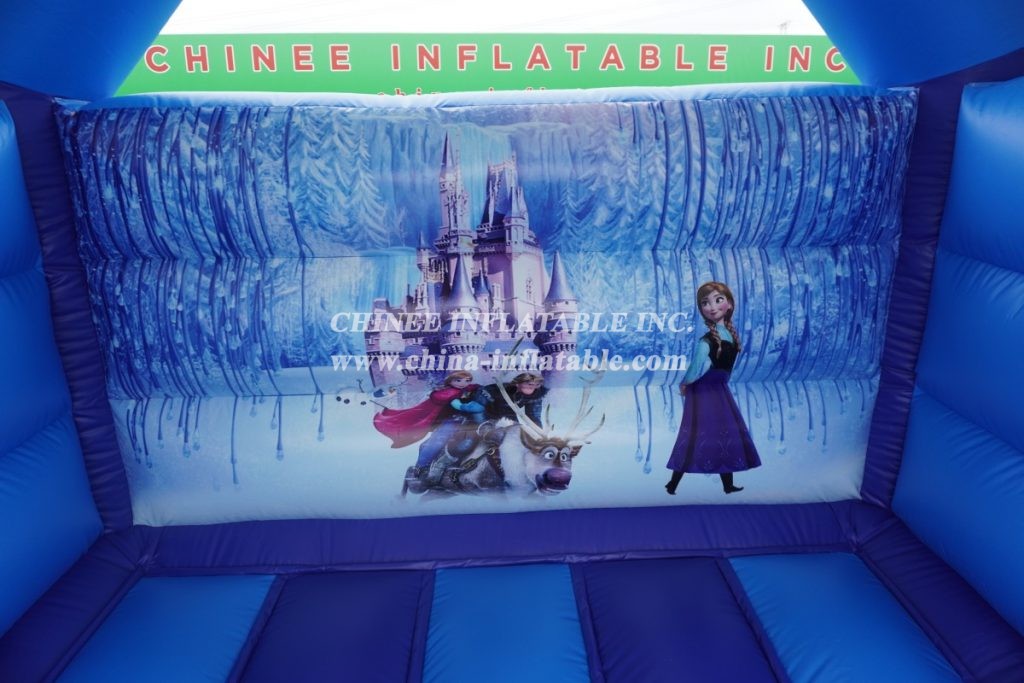 T2-3488 Disney Frozen Inflatable frozen combo Elsa anna bounce house