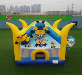 T2-3429 Inflatable Minion bouncer Despicable Me combo