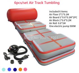 AT1-027 Inflatable Gymnastic Airtrack Sets Tumbling Yoga Air Trampoline Track For Home Use Gymnastics Training Taekwondo Cheerleading