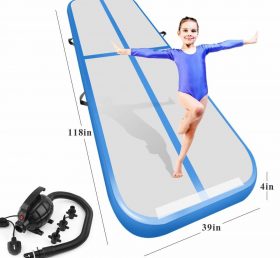 AT1-032 Inflatable Air Track Tumbling Mat For Gymnastics Airtrack Floor Mat For Home Use Cheer Training Tumbling Cheerleading Beach Park