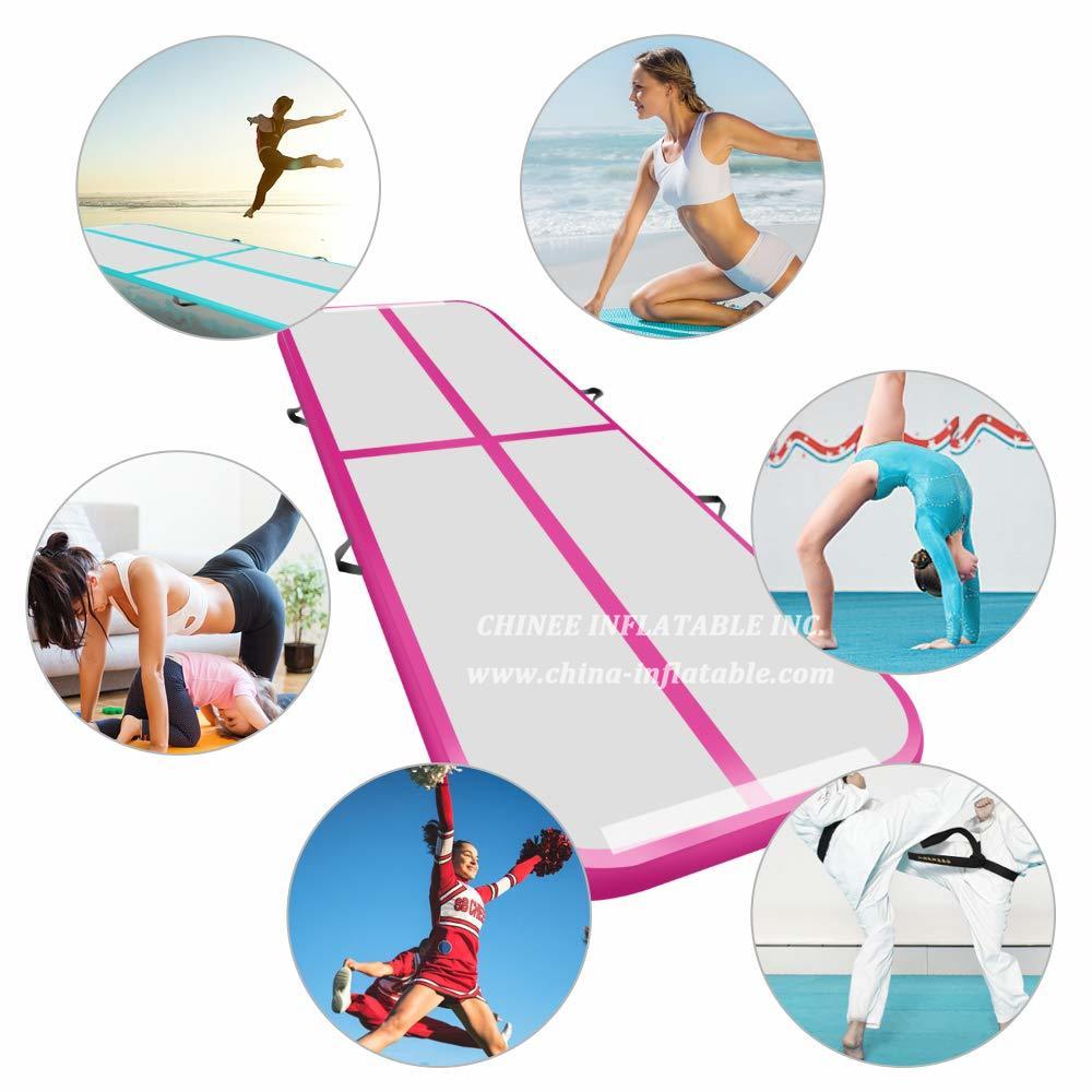 AT1-076  Inflatable Gymnastics Airtrack Tumbling Air Track Floor Trampoline For Home Use/training/cheerleading/beach