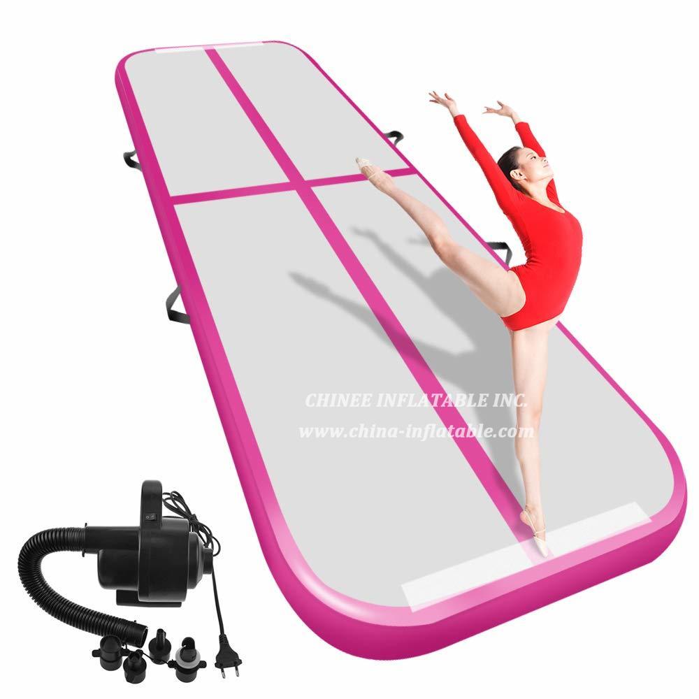 AT1-081 Inflatable Gymnastics Airtrack Tumbling Air Track Floor Trampoline Electric Air Pump For Home Use/training/cheerleading/beach