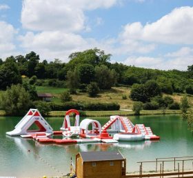 S34 Inflatable water park Aqua park Water Island from Chinee inflatables