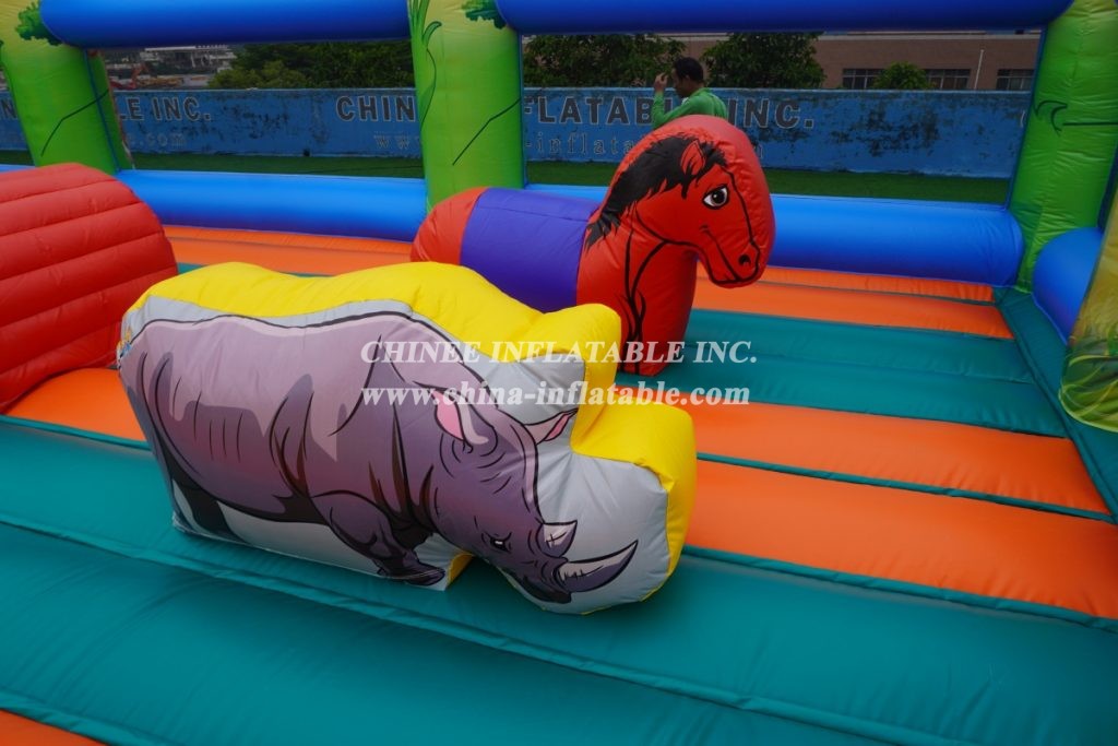 GF2-017 Jungle theme inflatable funcity