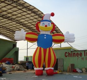 Cartoon1-232 Happy Clown Inflatable Cart...