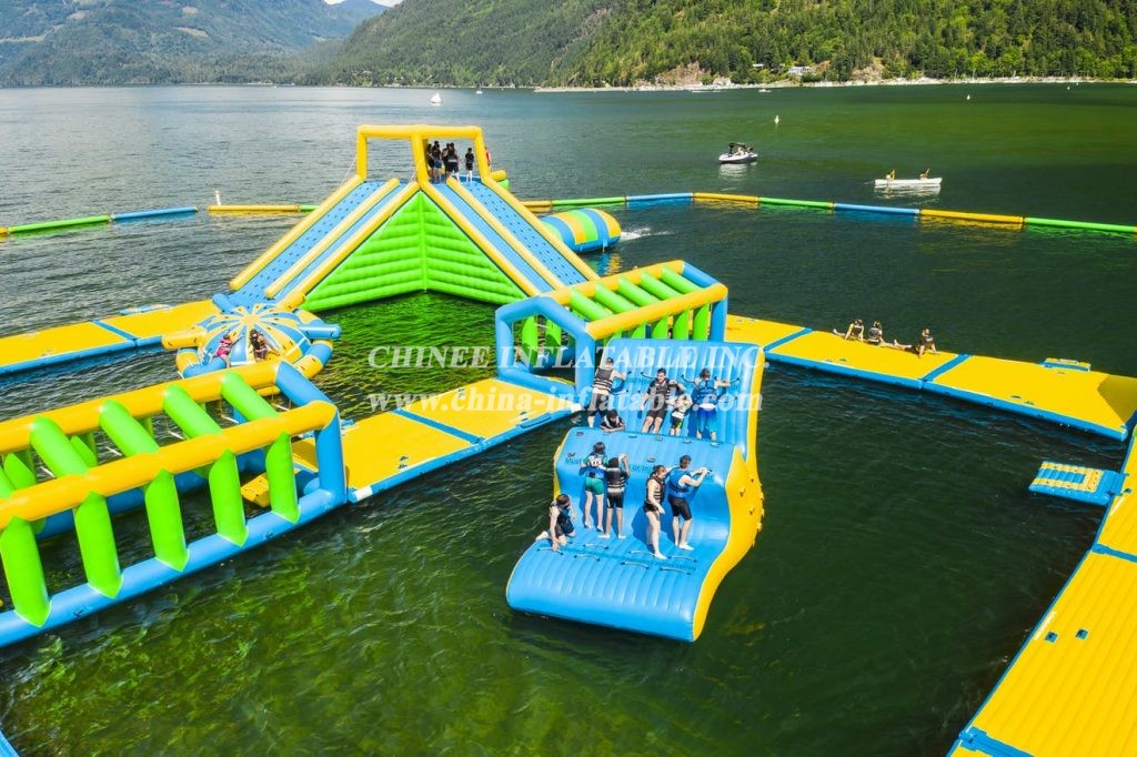 S29 Inflatable water park Aqua park Water Island from Chinee inflatables