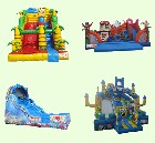 Inflatable Dry Slides