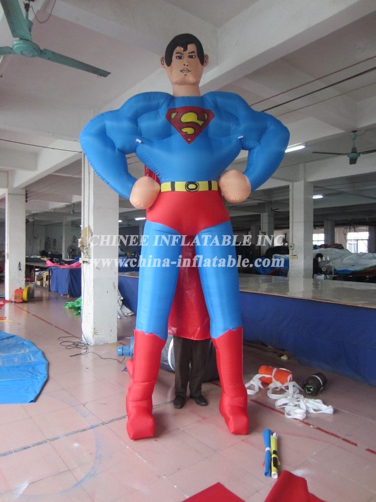 Cartoon2-081 Superman Superhero Inflatable Cartoons