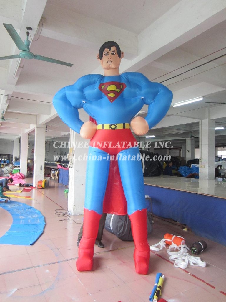 Cartoon2-081 Superman Superhero Inflatable Cartoons