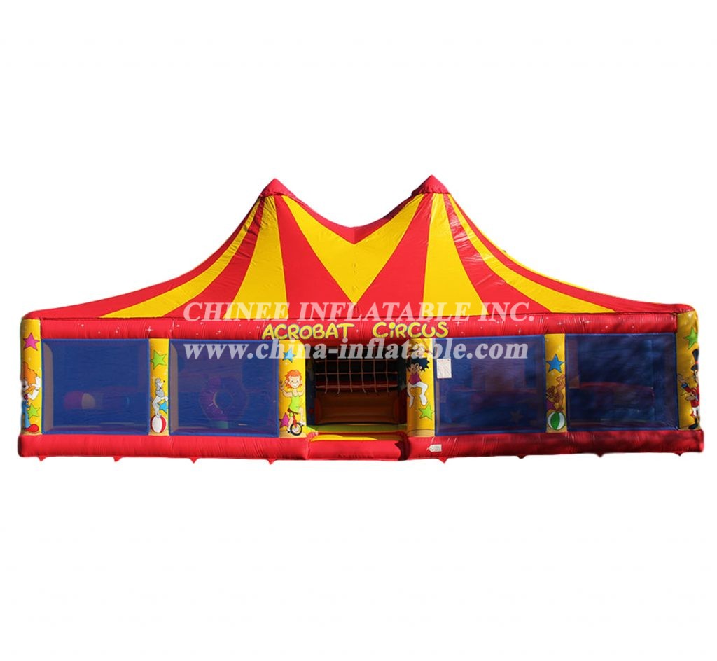 T2-3623 ACROBAT CIRCUS INFLATABLE 15m COUVERT