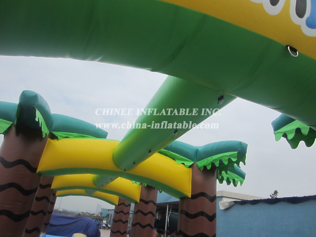 T8-2001 Jungle Theme Slip and Slide