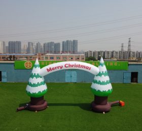 Arch2-034 Christmas Tree Shape Inflatabl...