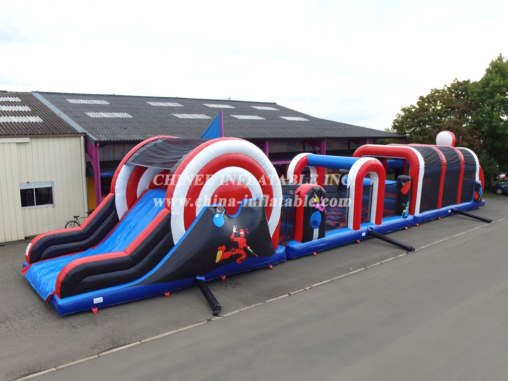 PARCOURS INFLATABLE 29m NINJA