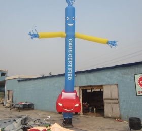D1-14 inflatable wave man sky air dancer for advertising