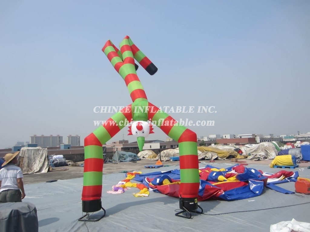 D1-13 inflatable clown sky air dancer