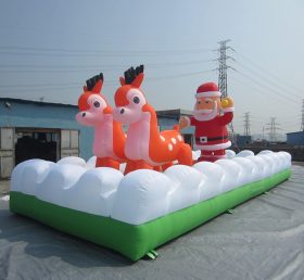 C1-142 Christmas Inflatables Santa Claus...