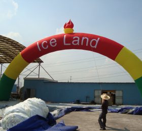 Arch1-123 Ice Land Inflatable Arches
