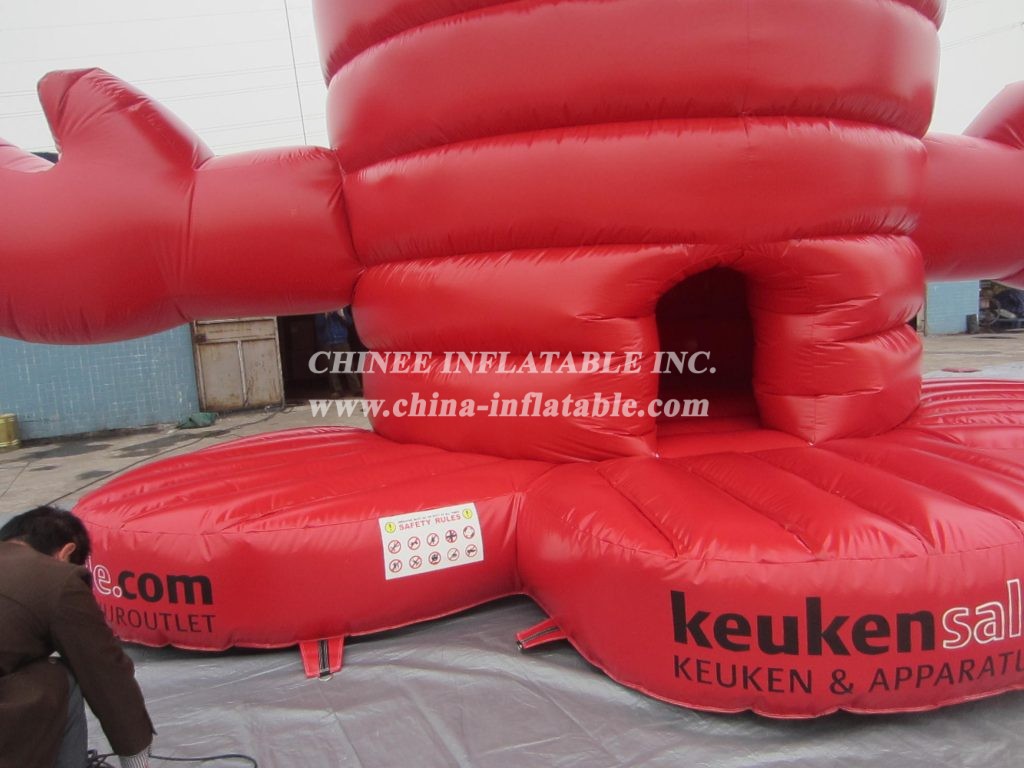 T2-3400 octopus Inflatable Bouncers