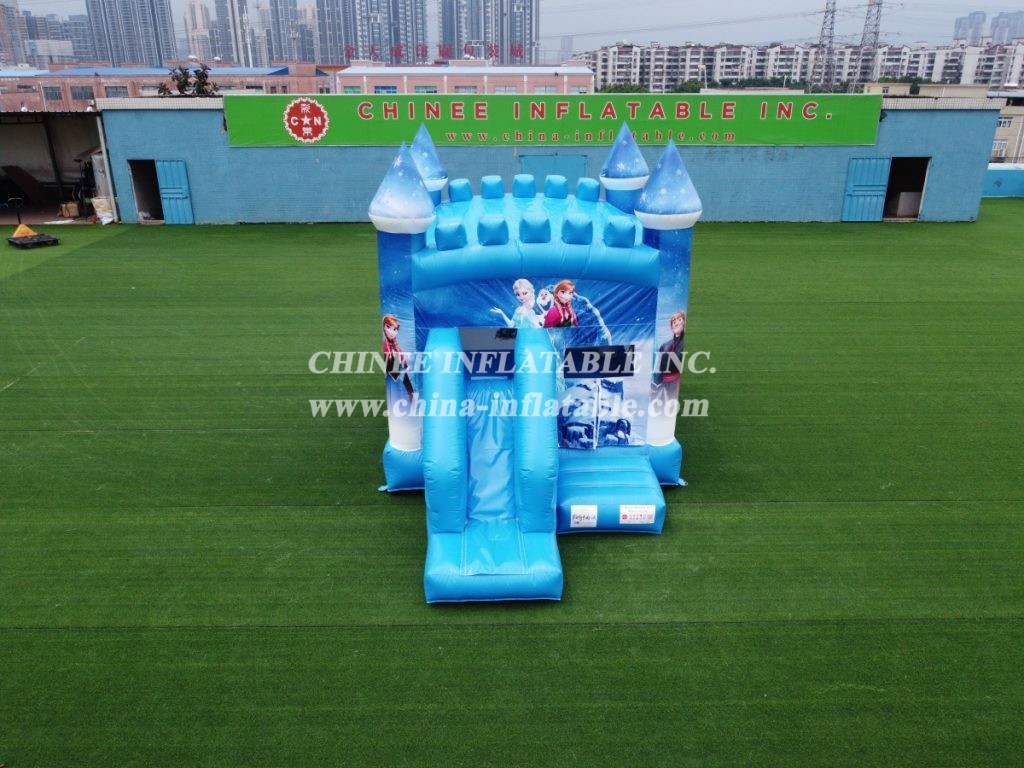 T5-701B Frozen castle Disney’s Frozen combo Elsa’s Palace Inflatable Bouncer