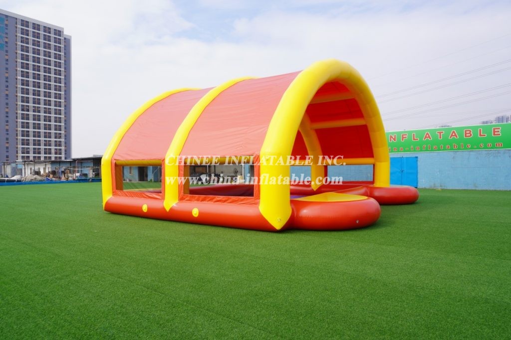 Pool3-003 Swimming Pool with tent inflatable pool house