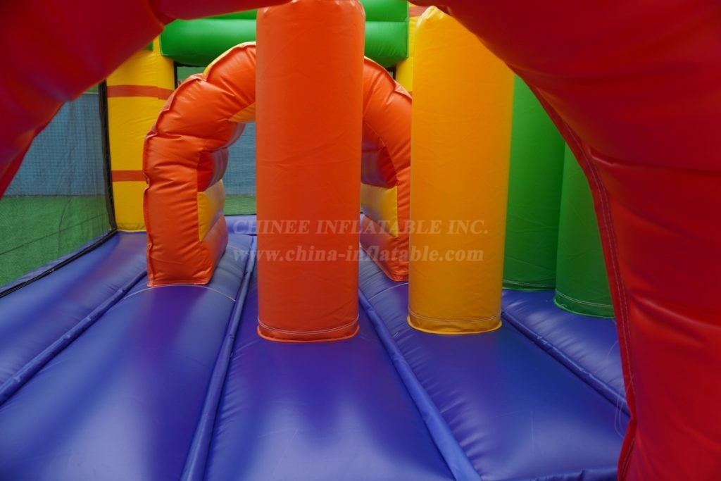 T2-3480 Lion Theme Bouncy Castle With Slide
