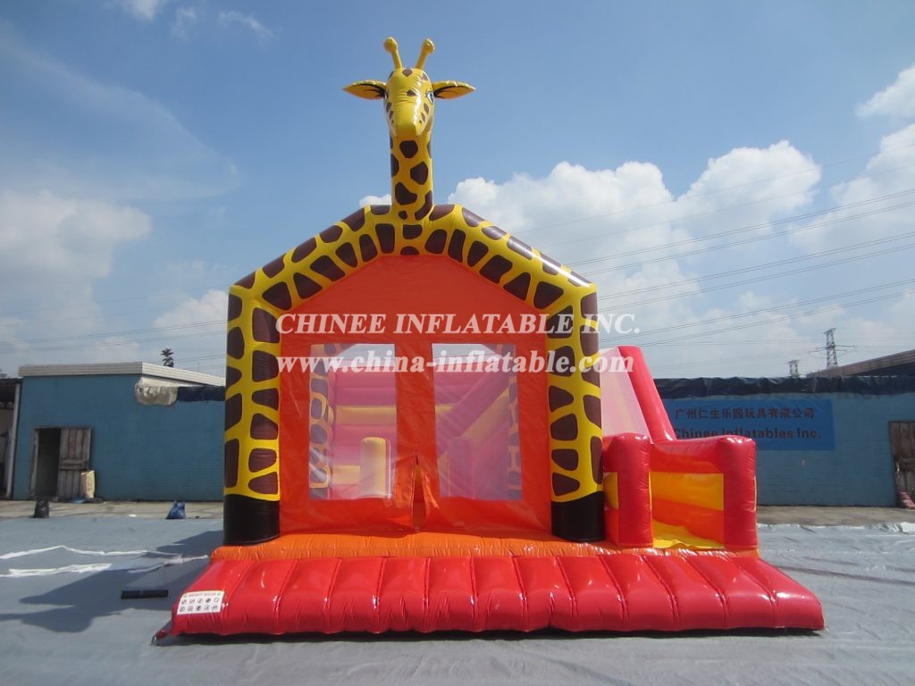 T2-3233 Giraffe Inflatable Combo
