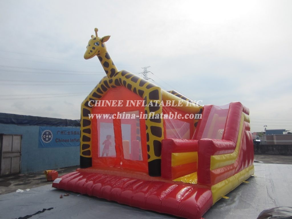 T2-3233 Giraffe Inflatable Combo