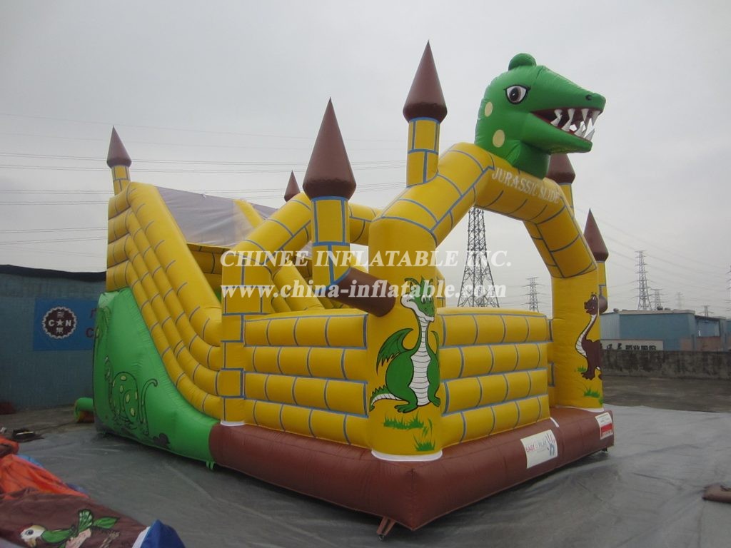 T1-3 Dinosaur combos inflatable castle house