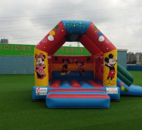 T2-3489 Mickey and Minnie inflatable bouncer