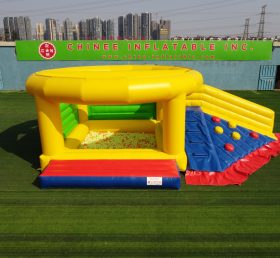 T11-1325 The Ultimate Inflatable Castle Adventure for Kids – Bounce, Climb, and Slide in Style!