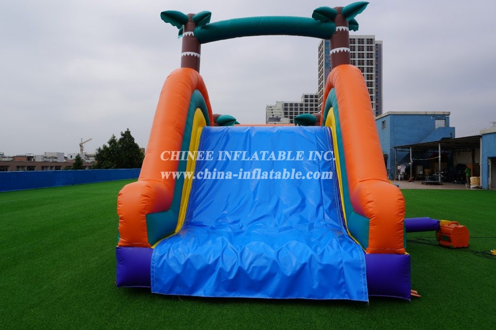 T7-520 Jungle Theme Inflatable Obstacle Courses