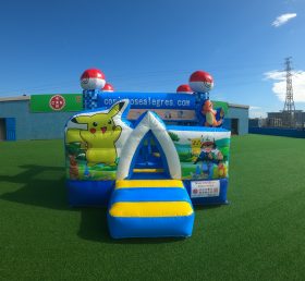 T2-009 Pokémon Pikachu theme inflatable bouncer