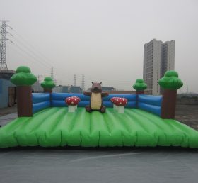 T2-2825 Farm jumping bouncer kids party