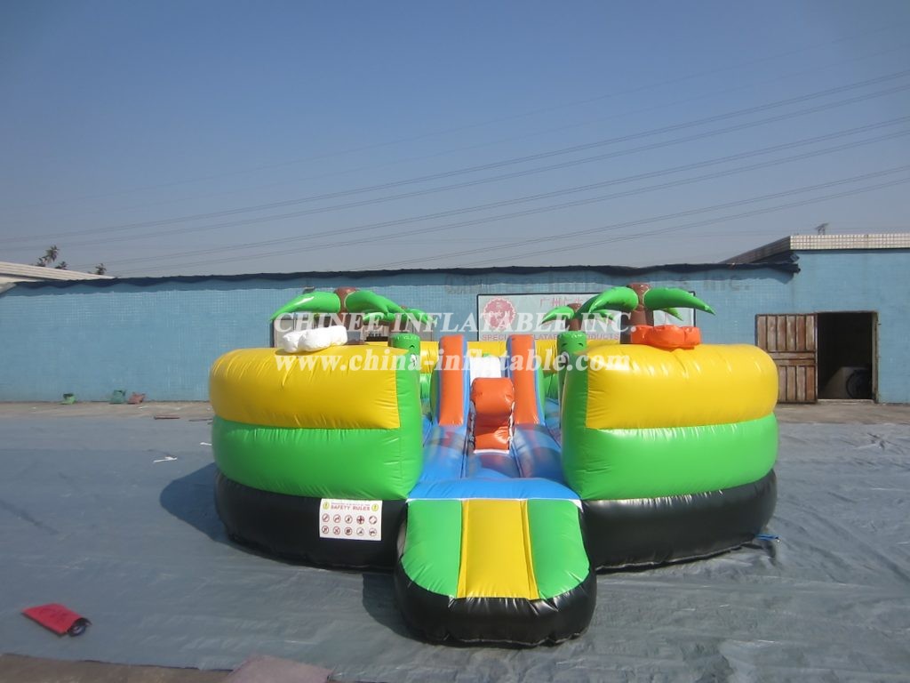 T6-296 jungle Theme Inflatable Funcity