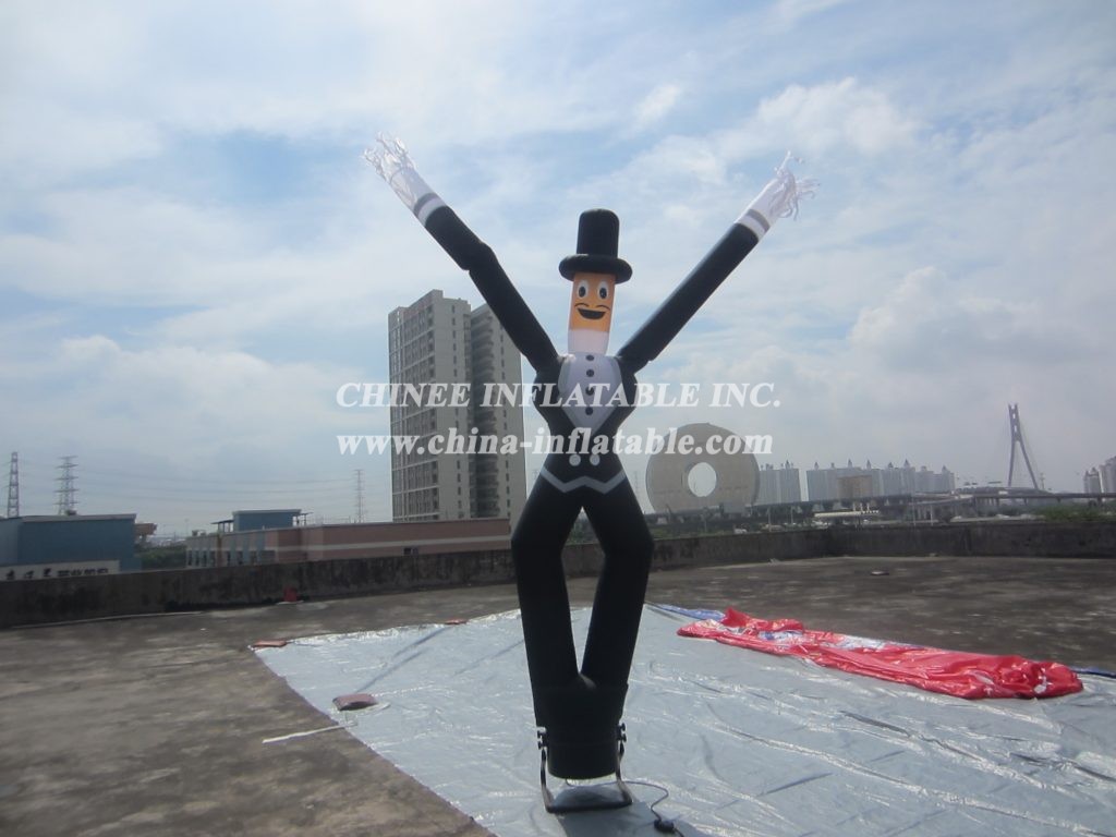 D2-116 Double Leg Infatable Sky Air Dancer Tube Man For Outdoor Activity
